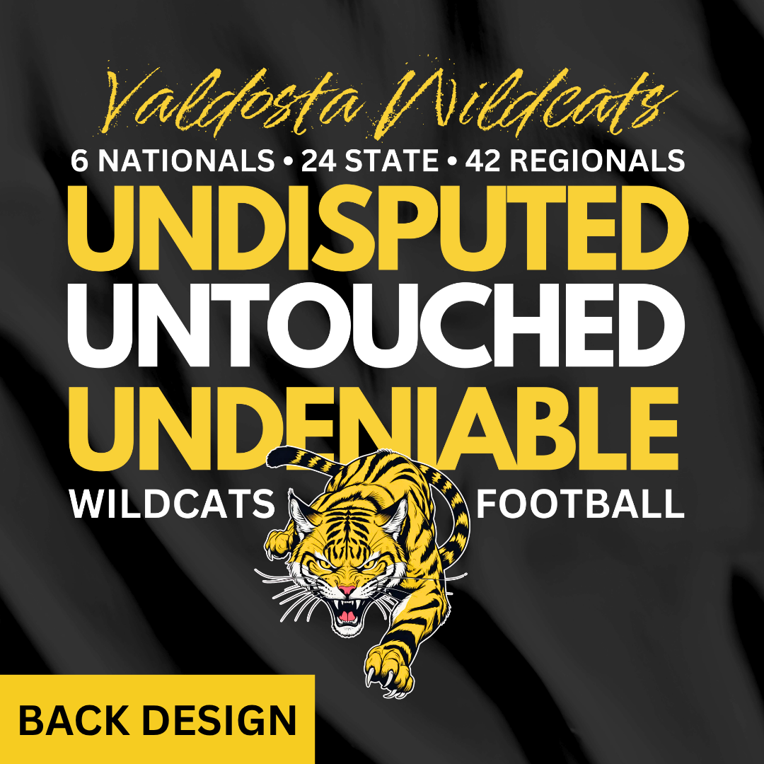 Valdosta Wildcats "UNDISPUTED" DryBlend Tee