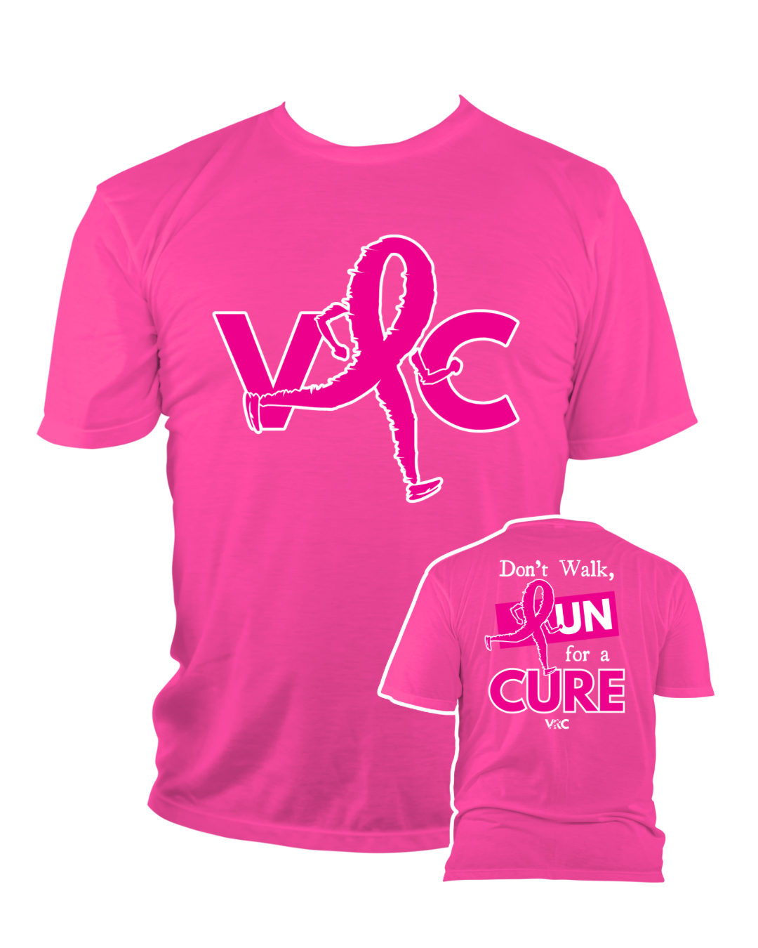 Valdosta Run Club “LIMITED EDITION” Breast Cancer Tee
