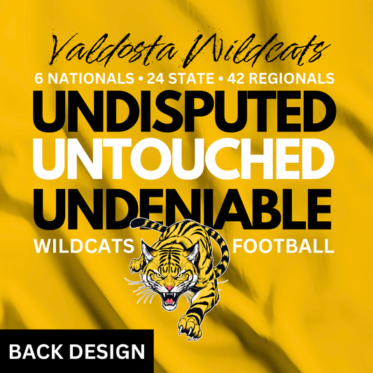 Valdosta Wildcats "UNDISPUTED" DryBlend Tee