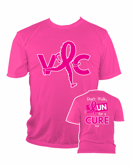 Valdosta Run Club “LIMITED EDITION” Breast Cancer Tee